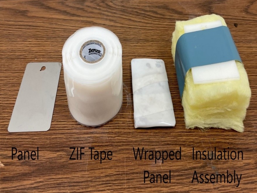 Fig. 2: Test Panel Assembly